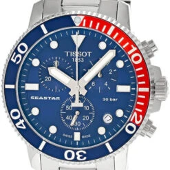 TISSOT Seastar 1000 CHRONO 45.5MM QTZ SS Men's Watch T120.417.11.041.03