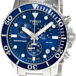 TISSOT Seastar 1000 CHRONO 45.5MM SS Blue Dial Men's Watch T120.417.11.041.00