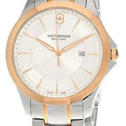VICTORINOX Alliance 40MM SS Silver Dial Two-Tone Men's Watch 241912
