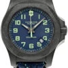 VICTORINOX I.N.O.X. Carbon 43MM QTZ Blue Dial Textile Men's Watch 241860 -Tissot shop victorinox swiss army watches victorinox inox carbon 43mm qtz blue dial textile mens watch 241860 06533.1652466717